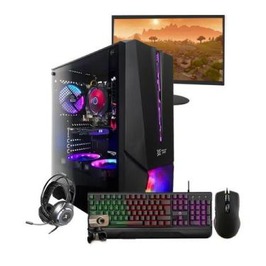 Imagem de Pc Gamer Completo Maximus I5 Gtx 1050Ti 8Gb Hd 1Tb Ssd 120Gb - Intel