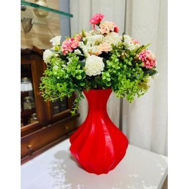 Imagem de Vaso Jarro Decorativo Estrela Plástico Para Flores Artificiais - Genér