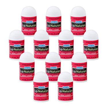 Imagem de CHAP-ICE Lip Naturals, Mini Bálsamo Labial De Cereja Bing Com Protetor Solar (Fps-15), Com Cera De Abelha E Óleo De Coco, Pacote Com 12 Mini Bálsamos Labiais Com Sabor De Cereja Bing (0,10 Oz/3 G Ca