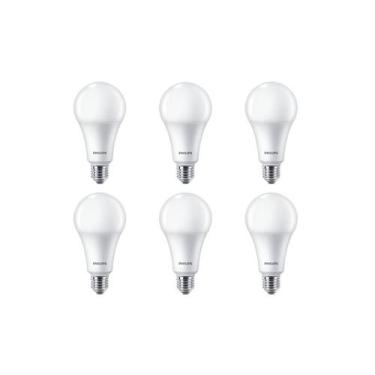 Imagem de Kit 6 Lâmpadas LED E27 Bulbo Philips Luz Fria 11W Fria 1018lm, Fria, 1