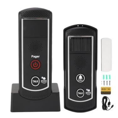 Imagem de Campainha de Intercomunicação Sem Fio, Campainha de Intercomunicação de Longa Distância, Cobertura Mais Ampla, Alimentada por Energia Solar, 16 Canais, Volume de 3 Níveis, IP44,