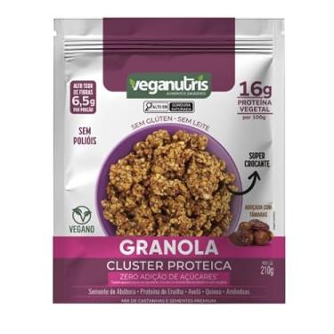 Imagem de Granola Proteica Cluster Vegano - Veganutris 210g