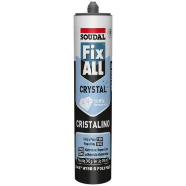 Imagem de Fix All Crystal Fixa Tudo Transparente 290ml - 123763 - SOUDAL BRASIL