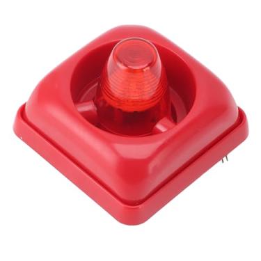 Imagem de LED Audible Visual Alarme Strobe Aviso Chifre Som Luz Alarme DC12V 24V para Home Office Segurança