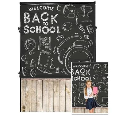 Imagem de Quadro negro de fundo Back to School NCJ01922, BLC-A11, 5x7ft