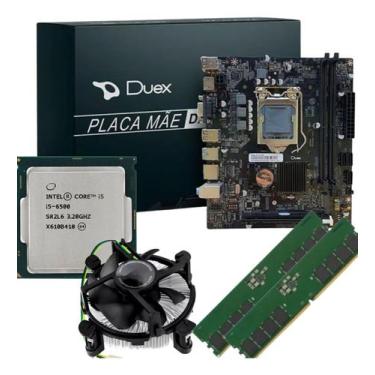 Imagem de Kit Upgrade Intel Core I5 6500 + Placa Mãe H110 + 32gb Ddr4 - Option S