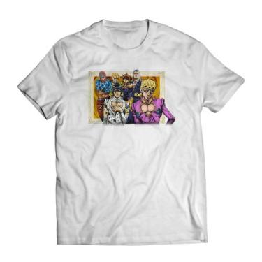Imagem de Camiseta Poliéster Unissex JoJo's Bizarre Adventure Anime - Hot Cloud 