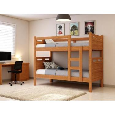 Imagem de Beliche Resistente Completo c 2 Colchões D33 Cama para meninos - FÊNIX