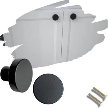 Imagem de Kit 4 Puxador de Gavetas, Portas, Armários, Cozinha Redondo - Compras 