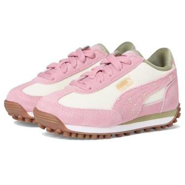 Imagem de PUMA Tênis infantil unissex Easy Rider Shoes (criança pequena), Marfim fosco/rosa polido, 16