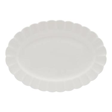 Imagem de Travessa Oval Em Porcelana Flora 41,5x29,5cm Oxford Camélia