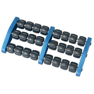 Imagem de Massageador Manual Magnético Duplo Para Pés Azul Único - Terumi
