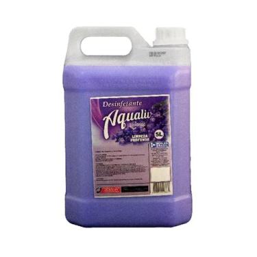 Imagem de Desinfetante Aqualiv Plus Limpeza Profunda Aroma Lavanda 5L - Borlen