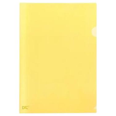 Imagem de Pasta L A4 Para Documentos 10 Unidades Amarelo - Dac