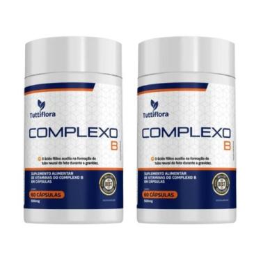 Imagem de 2x Complexo B (B1, B2, B3, B5, B6, B7, B9, B12) 60 Caps Tuttiflora