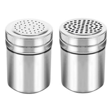 Imagem de Kit Queijeira Aço Inox C/tampa Porta Tempero