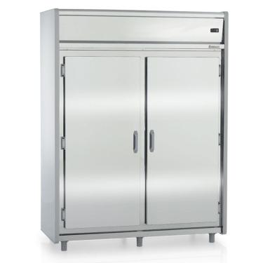 Imagem de Mini Câmara Refrigerada 2 Portas Com Prateleira Gmcr1600ps Gelopar 1654 Litros Inox 220v