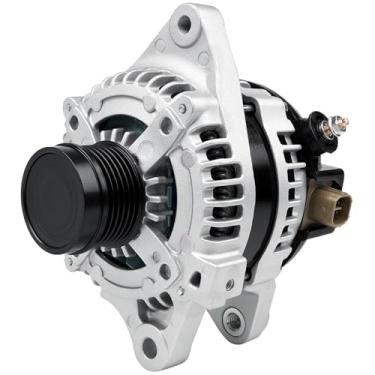 Imagem de 11385N Novo alternador compatível com 1.8L L4 2009-2011 Toyota Corolla, Matrix 09-10, Pontiac Vibe 2009-2010, 2008-2014 scion xD, 100 Amp 12V, substituição # 11385, 12897, 2014 706000 T040, 0986CR6103