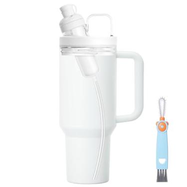 Imagem de Adaptador de copo para Stanley to Cirkul LifeSip Flavor, compatível com Stanley Quencher H2.0 FlowState Copos de aço inoxidável 1,134 g e 1,8 g, adaptador para Cirkul, livre de BPA, silicone de grau
