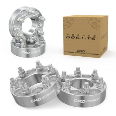 Imagem de Customadeonly Adaptadores de roda de 6 x 114,3 a 6 x 135 (4 peças de 3,8 cm de espessura) pinos de 14 x 2, furo central de 71,5 mm, permite cubo de 6 x 114,3 (6 x 4,5) para montar rodas 6 x 135 - 6 x