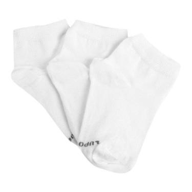 Imagem de Kit Meia Infantil Lupo Vivo Cano Curto 3 Pares