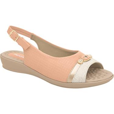Imagem de Sandalia Rasteira Camila, Piccadilly, Pessego, 39