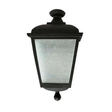 Imagem de Luminária Colonial Meia Cara Galena em Alumínio E Vidro - LUMINÁRIAS N