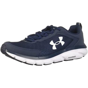 Imagem de Under Armour Charged Assert 9 Tênis de corrida masculino, Azul acadêmico (400)/branco, 8.5 X-Wide