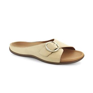 Imagem de Strive GAVI Sandália feminina de suporte, Amêndoa, 36