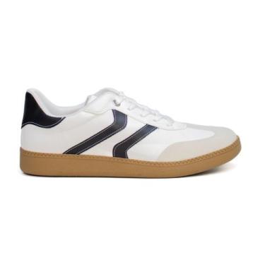 Imagem de Tênis Quiz Feminino Casual Branco 69-1739, 38, Branco