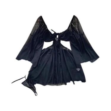 Imagem de Conjunto De Top Cropped Sem Mangas Com Babados Rosa E Saia Mini Em 2 P