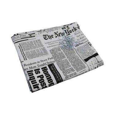 Imagem de Cortina para Varão Comércio Tecido Brim 3,20x1,90 Roupa Estampada Jorn