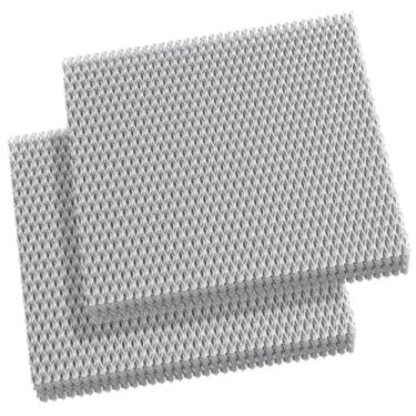Imagem de Sxkxm Filtro de água compatível com humidificadores Trane HUMD200, HUMD200A, HUMD200T, HUMD200ABA00B para toda a casa, pacote com 2 filtros umidificador de painel de água nº 10