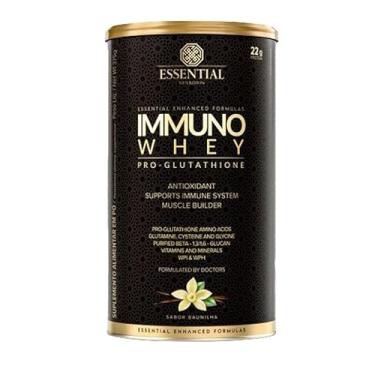 Imagem de Immuno Whey Pro Glutathione (375g) Essential Nutrition - Baunilha - Whey Protein Zero Lactose