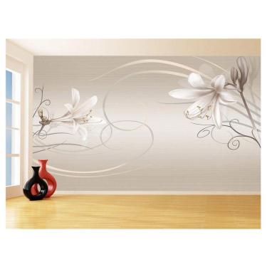 Imagem de Papel De Parede 3D Floral Textura Sala Flores 3,5M Xfl255