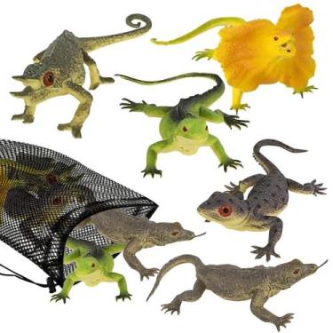 Imagem de Pacote de sortimento Reptile Figures ArtCreativity com 5 brinquedos in