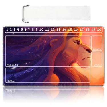 Imagem de Tapete de jogo Playmat TCG com sacos de armazenamento de borracha natu