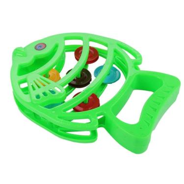 Imagem de Pandeiro Infantil 18cm Peixinho Color - Tudo em Caixa