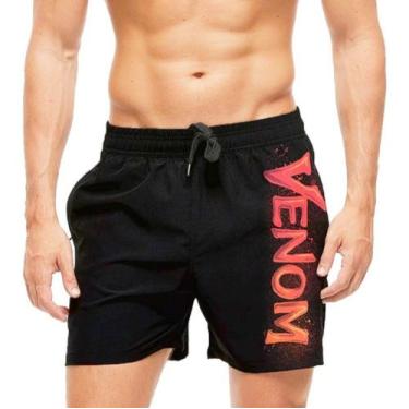Imagem de Short Praia Shorts Banho Alienigena  Venom  701 - smoke, Preto, GG 44/