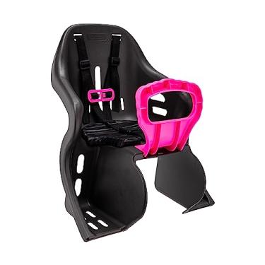 Imagem de CADEIRINHA TRASEIRA KID BIKE GRAFITE COM ROSA