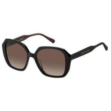 Imagem de Óculos de Sol Tommy Hilfiger 2105/S Preto Lente Marrom-Feminino
