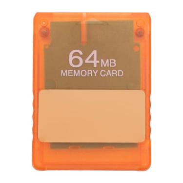 Imagem de Console Memory Card V1.966 OPL HD Loader Program Card Game Start Card with Transparent Case Professional Gaming Tool for PS1 PS2 Emulators Plug Play Retro Games ABS Material (64MB)