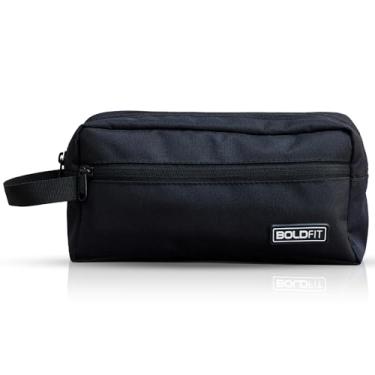 Imagem de Boldfit Bolsa de higiene para homens, bolsa de higiene para mulheres, bolsa de maquiagem, organizador de viagem, bolsa de maquiagem para homens, acessórios de viagem, kit de viagem para artigos de
