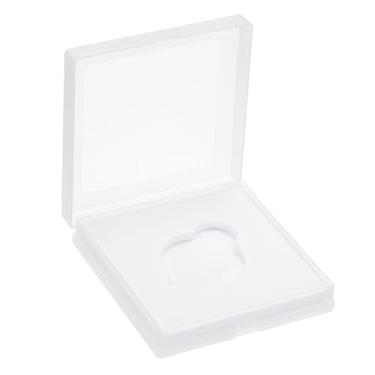 Imagem de Capa de filtro de lente de 37 mm, 1 capa de filtro de câmera, caixa de filtro de lente portátil, resistente à água, plástico à prova de poeira para armazenamento de filtro de fotografia