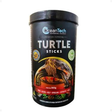 Imagem de Ocean Tech Turtle Sticks 300g Alimento Tartaruga Aquática