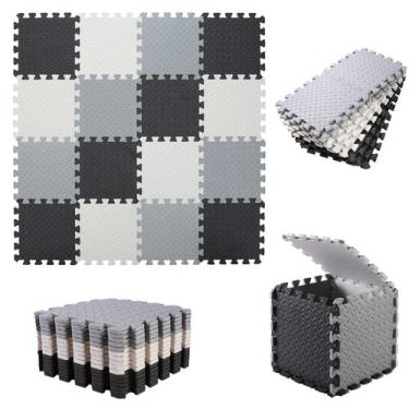 Imagem de Tapete de jogo de espuma Tamiplay para bebês com travamento de 0,4 pol