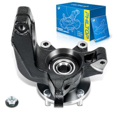 Imagem de PHILTOP Conjunto de junta de direção dianteira e cubo de rolamento de roda apto para Focus 2006-2011, 1 peça do lado do motorista substitui 698407