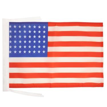 Imagem de AZ FLAG - Bandeira dos EUA 48 estrelas 45.7 cm x 12'' Cordões - EUA - American Small Flags 30 x 45 cm - Banner 45.7x30.5 cm - Drapeau USA 48 étoiles
