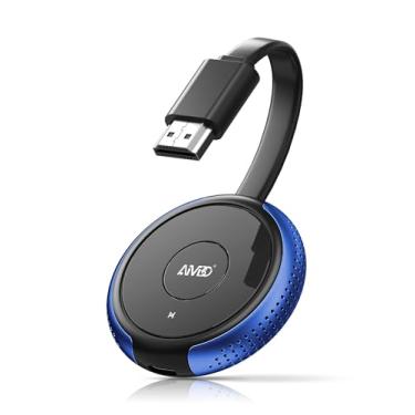 Imagem de AIMIBO Adaptador de tela sem fio iOS 4K 5G - Dongle sem fio HDMI Plug & Play direto para i Phone i Pad Smartphone Tablet Laptop, transmissão de vídeo para projetor de monitor HDTV, suporta Airplay
