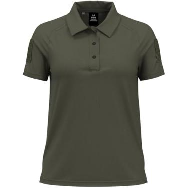 Imagem de Under Armour 1379206-390-MD Camisa polo feminina UA Tac Elite MOD MD